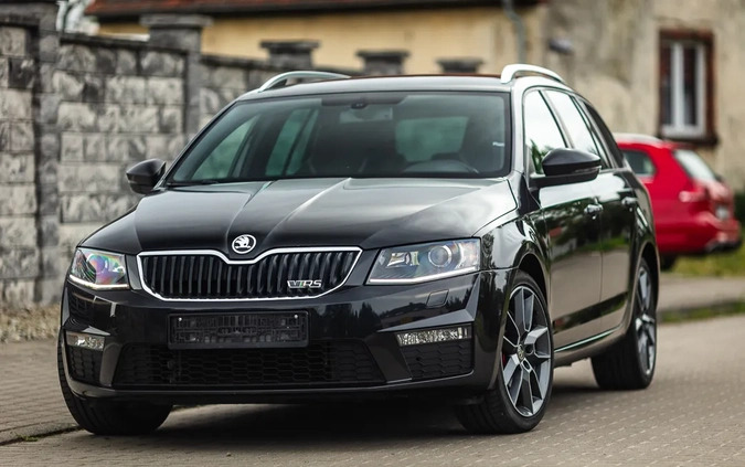 Skoda Octavia cena 54900 przebieg: 166000, rok produkcji 2013 z Śmigiel małe 704